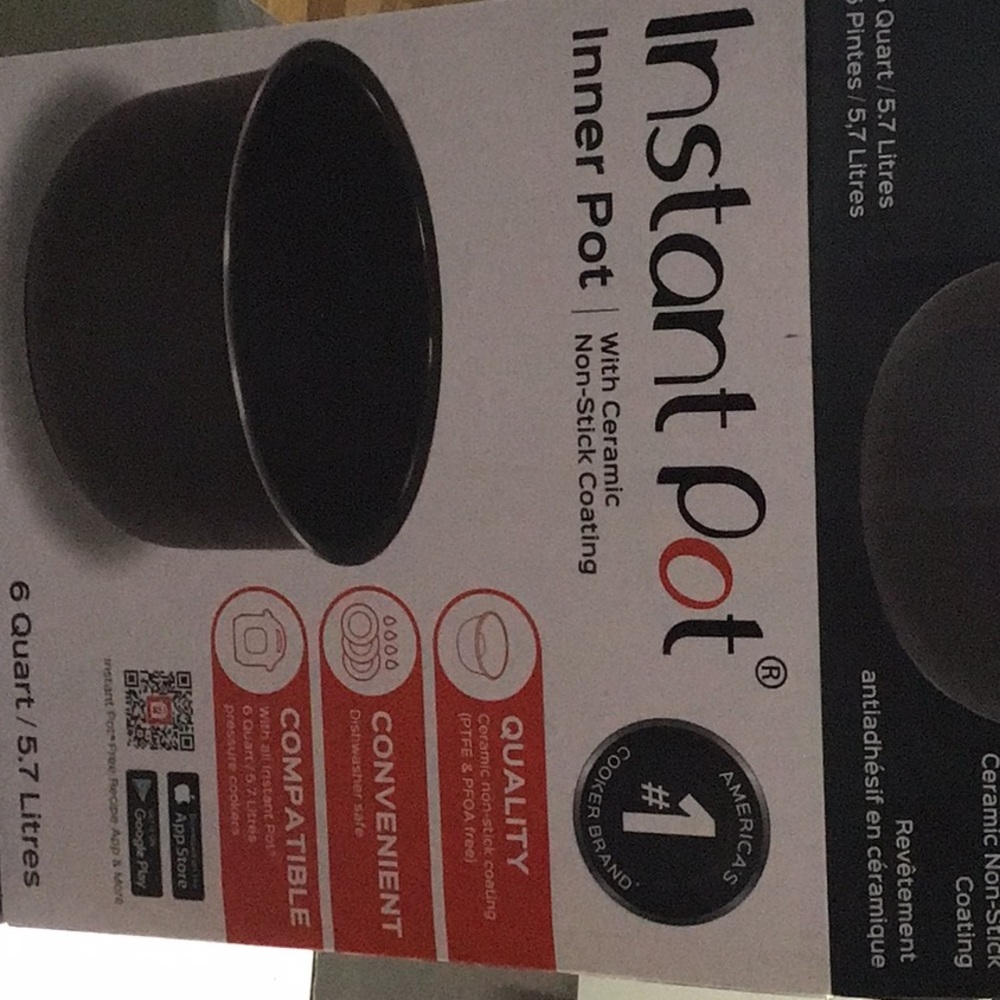 Insta pot inner pot 6 quart